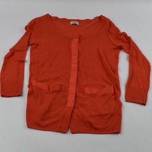 Wallace Womens Sweater Size XS Cardigan Linen